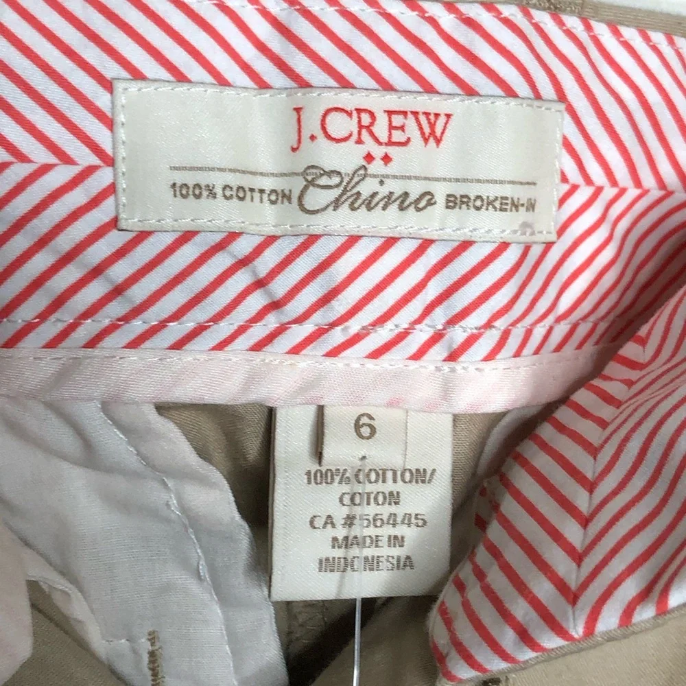 J.‎ Crew Chino Broken In NWT Shorts